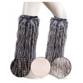 Faux Fur Leg Warmer (3 Colours)